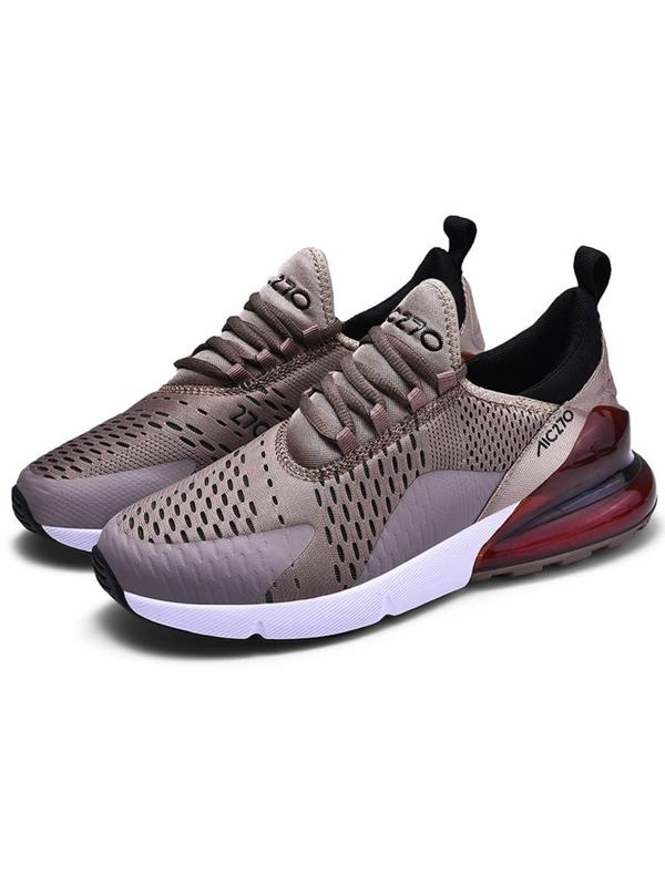 Men's Lace Up Running Shoes, Sporty Breathable Comfortable Running Shoes, Men's All-match Sneakers for Daily Wear