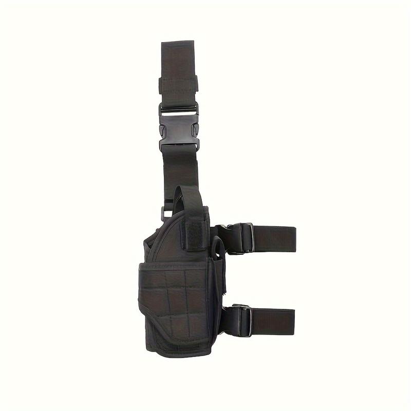 Tactical Pistol Thigh Holster, Suspension Leg Holster, Adjustable to Right Hand