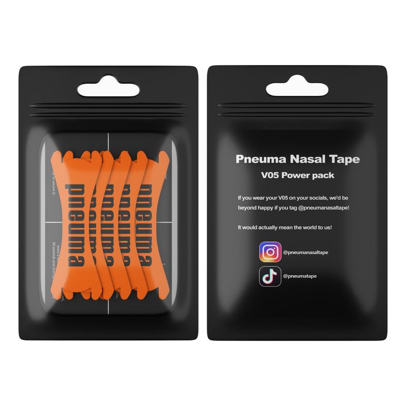 Sport Nasal Tape - Secure Fit, Sweat-Resistant, Multiple Intensity Levels (Neon, Pink, Black)