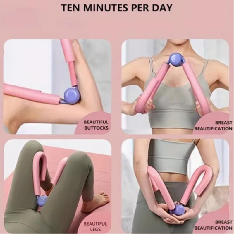 Thigh Muscle Trainer, Leg & Hip Trainer, Pelvic Floor Muscle Trainer, Leg Stretcher, Fitness Equipment for Home Gym, Workout Equipment for Women