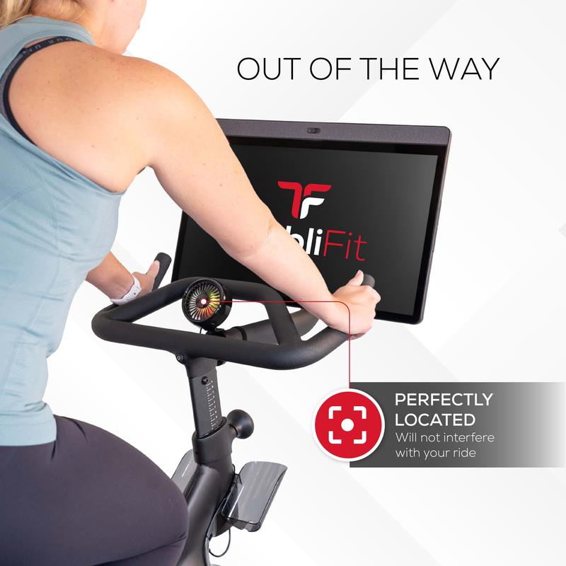 Custom Fit Fan for Peloton Bike | Powered by Peloton Screen | Sleek Design