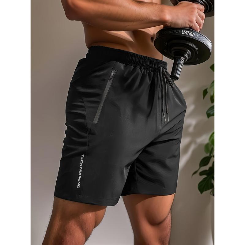 Three Men's Shorts Suit, Suitable for Fitness, Cycling, Outdoor Hiking, Swimming, Comfortable Shorts, Running, Quick Drying, Cool, Breathable, Sweat Absorption, Stretch Shorts