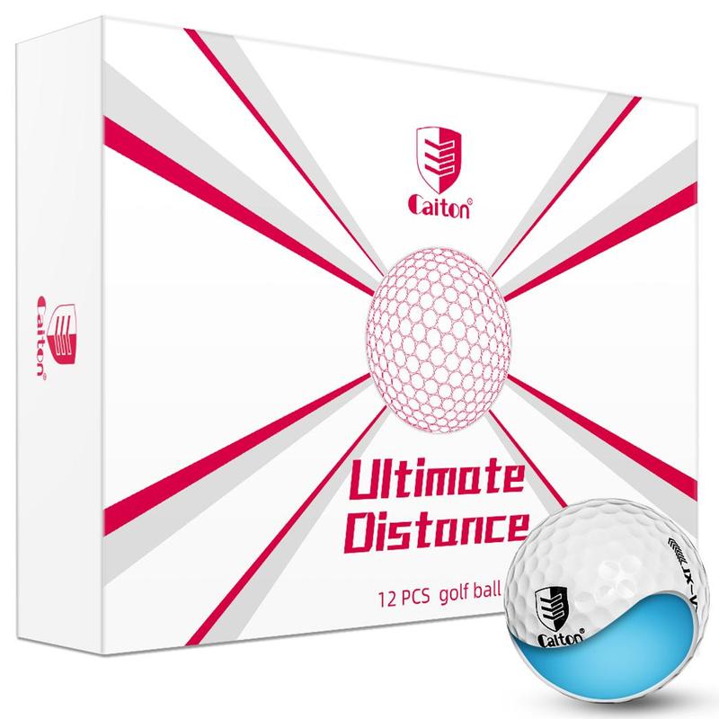 Double Core Golf Ball, Ultra-long Distance Golf Ball, Aerodynamic Design Golf Ball, Golf Training Ball, Golf Accessories