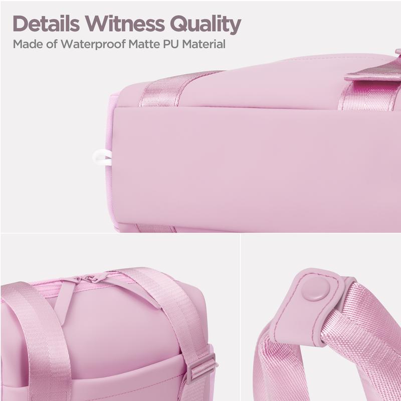 Mini Gym Bag for Women Girls Small Gym Tote Bag with Wet Compartment Waterproof Travel Duffle Bag Cute Workout Sport Bag