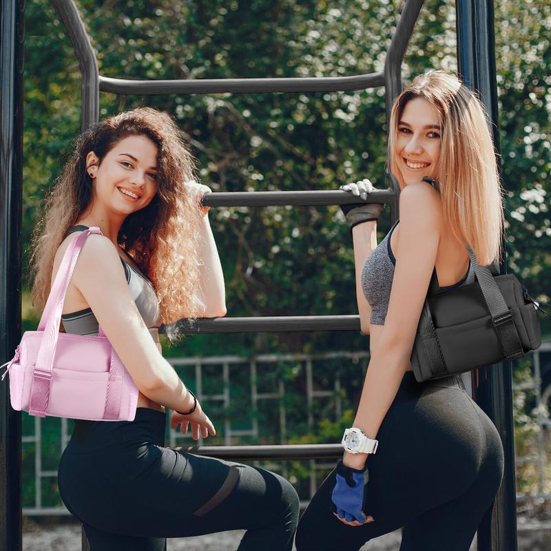 Mini Gym Bag for Women Girls Small Gym Tote Bag with Wet Compartment Waterproof Travel Duffle Bag Cute Workout Sport Bag