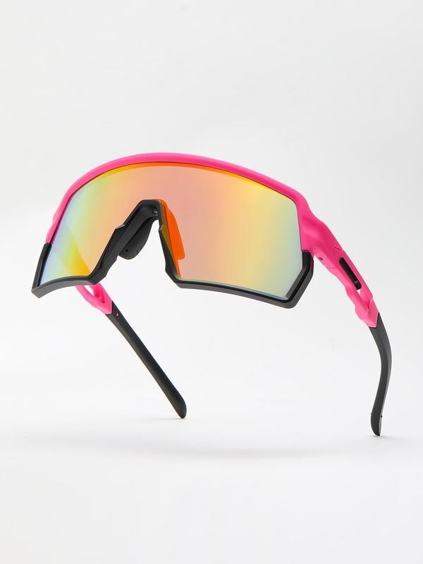 Outdoor Cycling Glasses, Professional Sporty Sunglasses, Windproof & Sandproof Sunglasses, Fashionable Sunglasses for Outdoor Sports Cycling Fishing Climbing