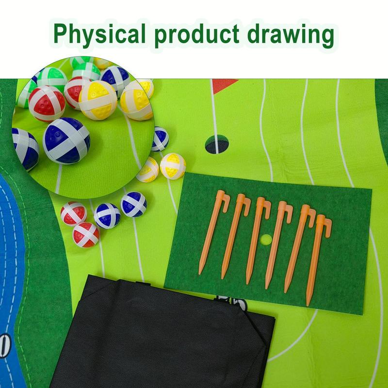 Golf Practice Mat, 1 Set Golf Game Training Mat, Indoor or Outdoor Games, Family & Outdoor Play Equipment, Best Gifts, Summer Gifts, Christmas Gift