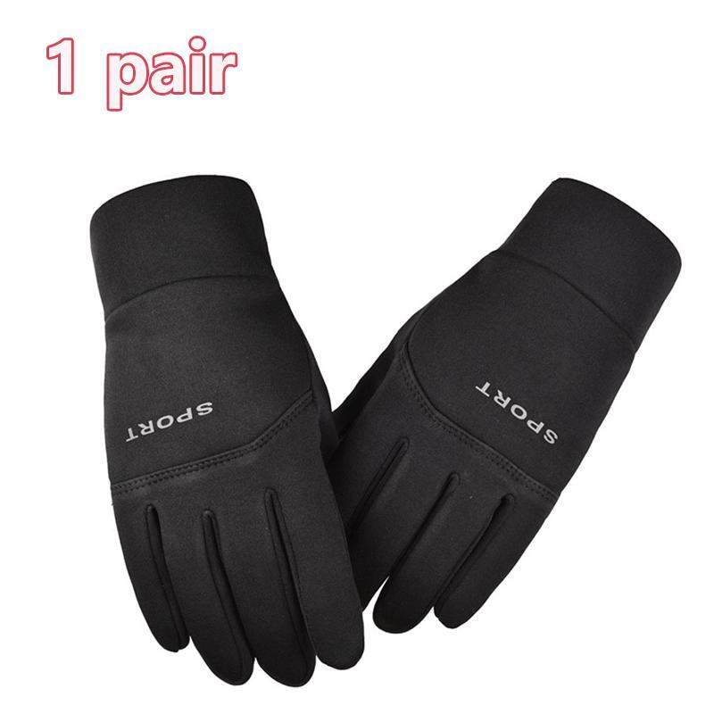 Winter Outdoor Warm Gloves, Windproof Touch Screen Gloves, Comfortable Multi-purpose Sports Gloves for Cycling Skiing, Sports Accessories