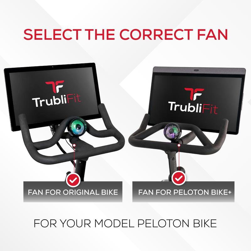 Custom Fit Fan for Peloton Bike | Powered by Peloton Screen | Sleek Design