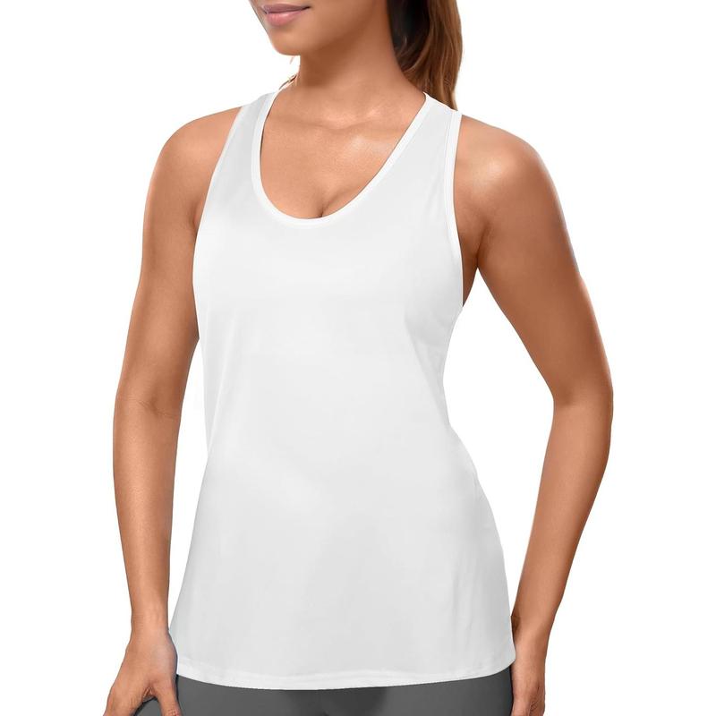 Tank Top for Women 2024, Workout Tank Tops Woman, Long Athletic Racerback Tank Tops for Women, Compression Sleeveless Shirts