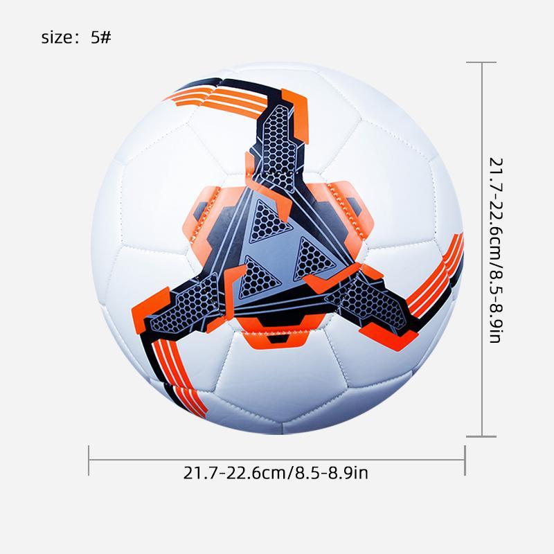 Curve Soccer Ball, Wear-resistant Soft Football for Adult & Youth Training Competition, Size 4,5 Soccer Ball with Free Accessories, Inflatable Needles & Mesh Pockets, Sports & Outdoor Supplies, Sports Gear