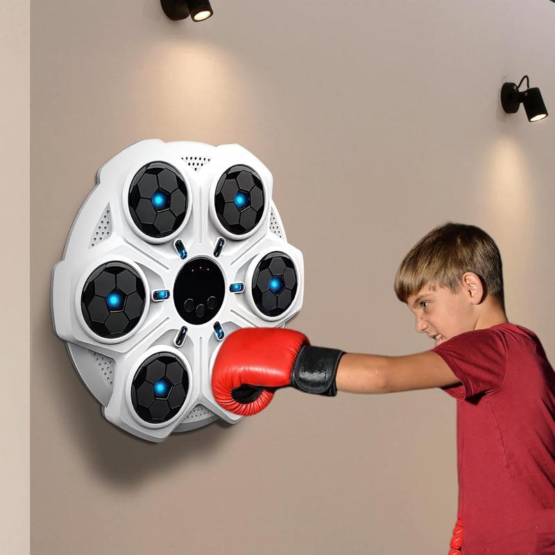 Smart Bluetooth-compatible Boxing Machine, Wall Mounted Boxing Mat, Music Boxing Target, Home, Indoor, and Gym Boxing Music, Exercise Coordination，Christmas Gift