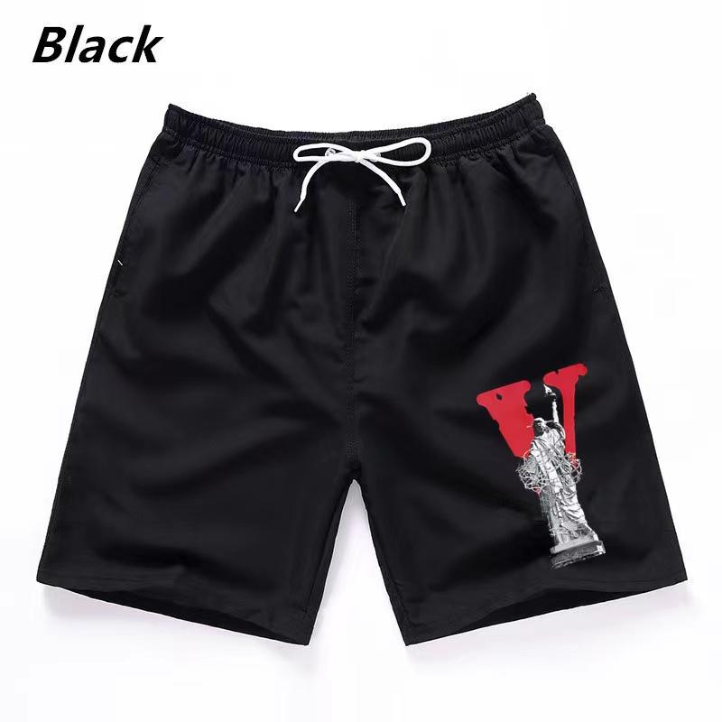 VLone Mens Big V Mesh Sports Shorts, Elastic & Breathable for Running & Training