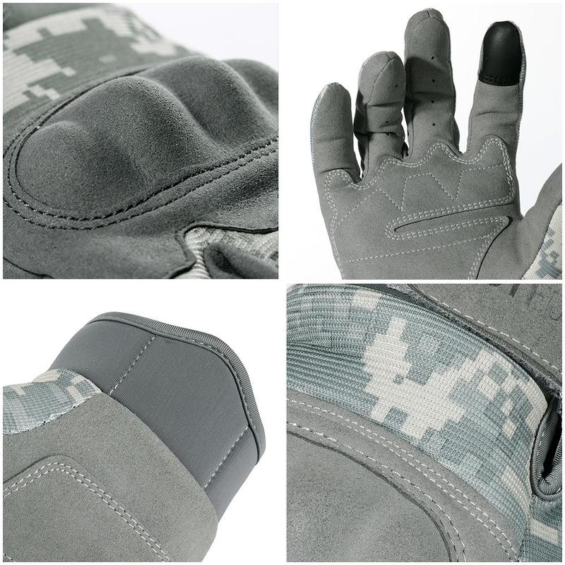 Full Finger Gloves, 1 Pair Touch Screen  Sports Gloves, Outdoor Protective Gear for Hiking Camping Tactical Cycling, Outdoor Climbing Gloves