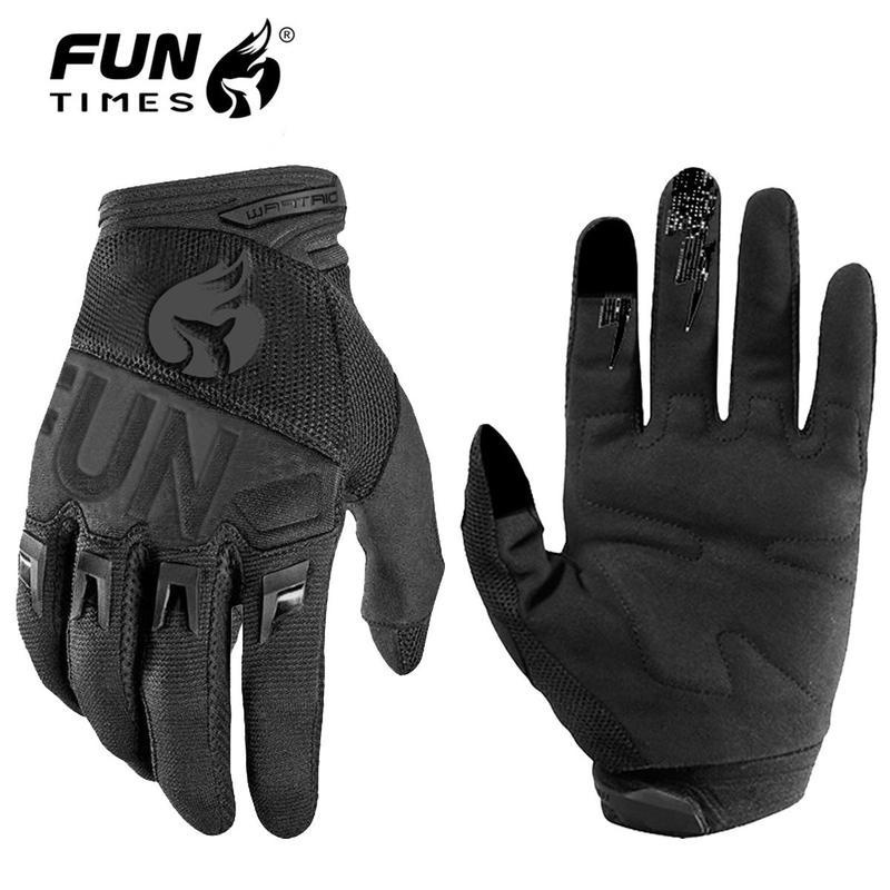 Full Finger Cycling Gloves, Non-slip Wear-resistant Gloves, Breathable Comfortable Sports Gloves for Men & Women, Sports & Outdoor Accessories