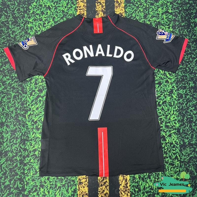 0708 Away Retro Soccer Jersey CR.7 Champions League Edition