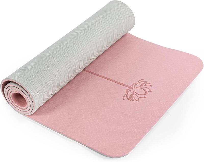 Yoga Mat Non Slip, Pilates Fitness Mats, Anti-Tear 1 4