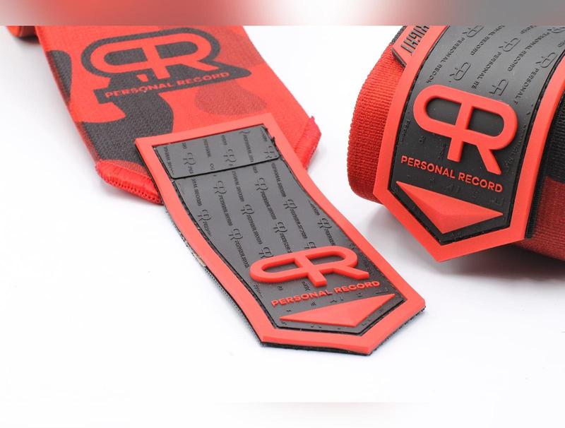 Personal Record Heavy Duty Premium Wrist Wraps - PR901 - Red Camo