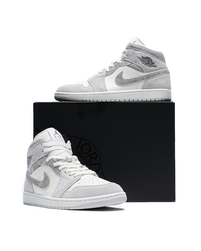 Nike Air Jordan 1 Mid SE Neutral Grey Sail FQ7720-002 Men's Fashion Sneaker New