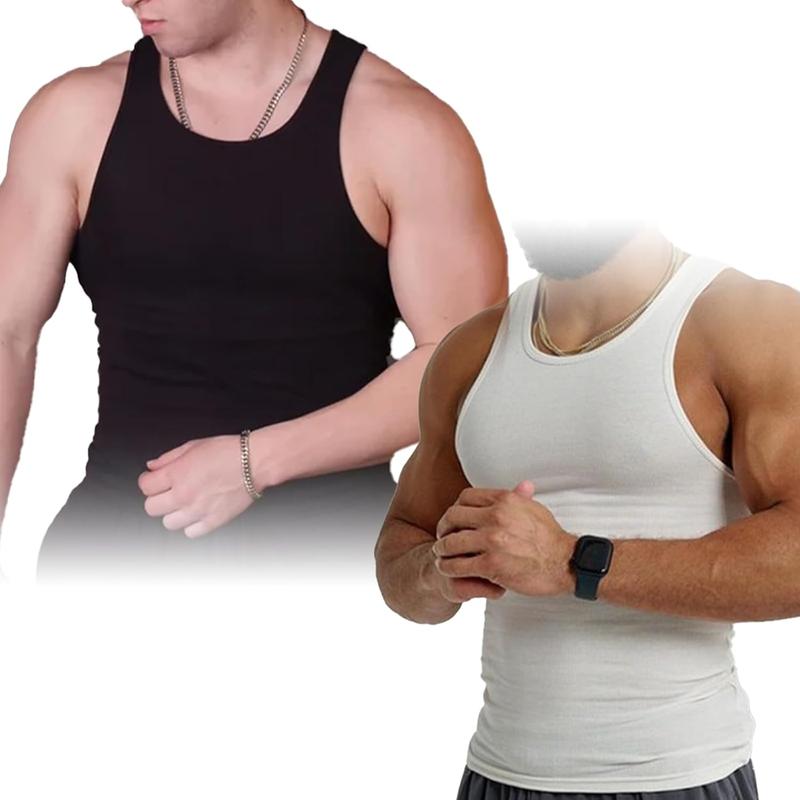 02 Ekko Beaters, 3 Pack Ekko Beaters for Men, Ekko Beaters Tank Tops Men Compression, Muscle Shirts for Men