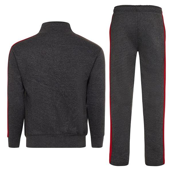 SKYLINEWEARS Mens Full Zip Athletic Fleece Tracksuit Gym Sweatsuit Activewear