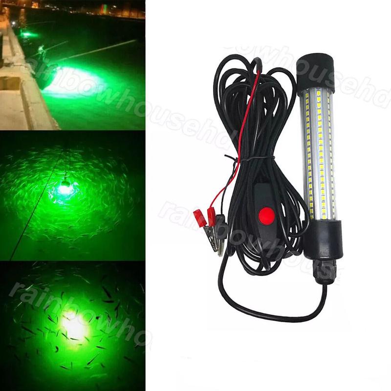 500000Lumens LED light deepsea underwater boat Fishing lure LED fish light Lamp