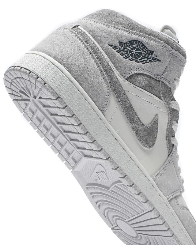 Nike Air Jordan 1 Mid SE Neutral Grey Sail FQ7720-002 Men's Fashion Sneaker New