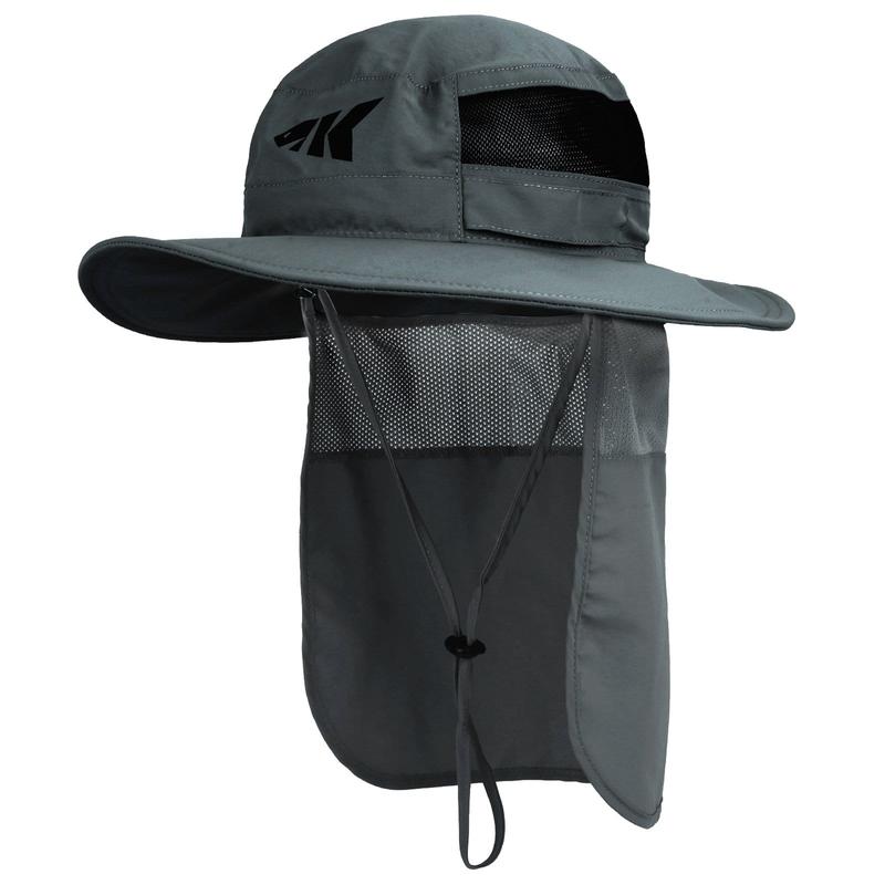 KastKing UPF 50 Boonie Hat Fishing Hat with Removable Neck Shield