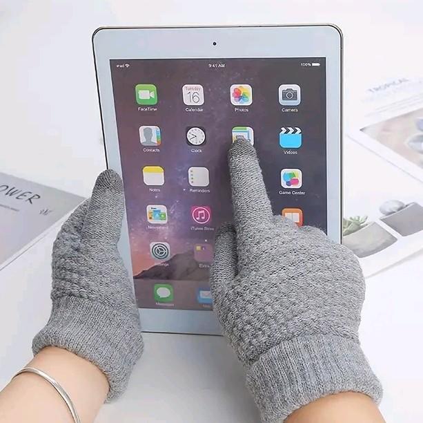 NEW Warm Knit Touch Screen Winter Gloves For Outdoor Sports, Riding, Skiing Hiking 1pair