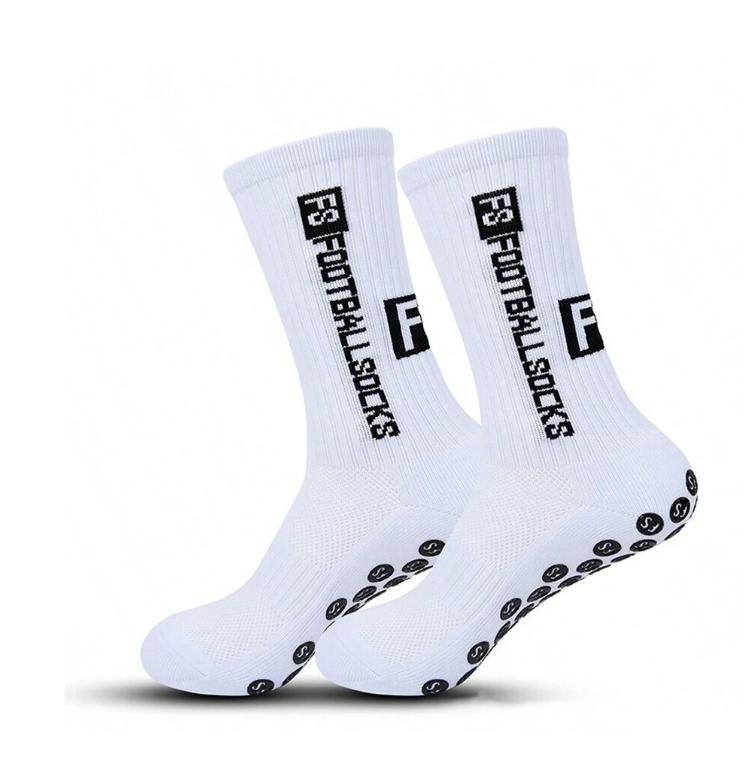 2 5 10 20 Pairs Men Cushion Crew Socks Sport Grip Socks Exercise Athletic Football Basketball Rugby Cycling Running, For Gym