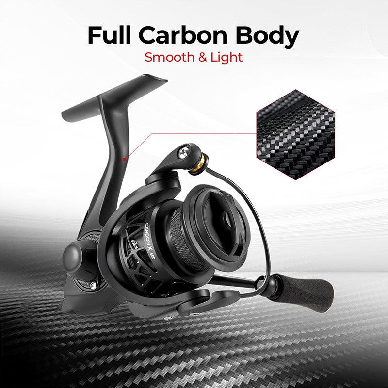 Piscifun®Carbon X II Spinning Reels Best Ultralight Spinning Fishing Reel