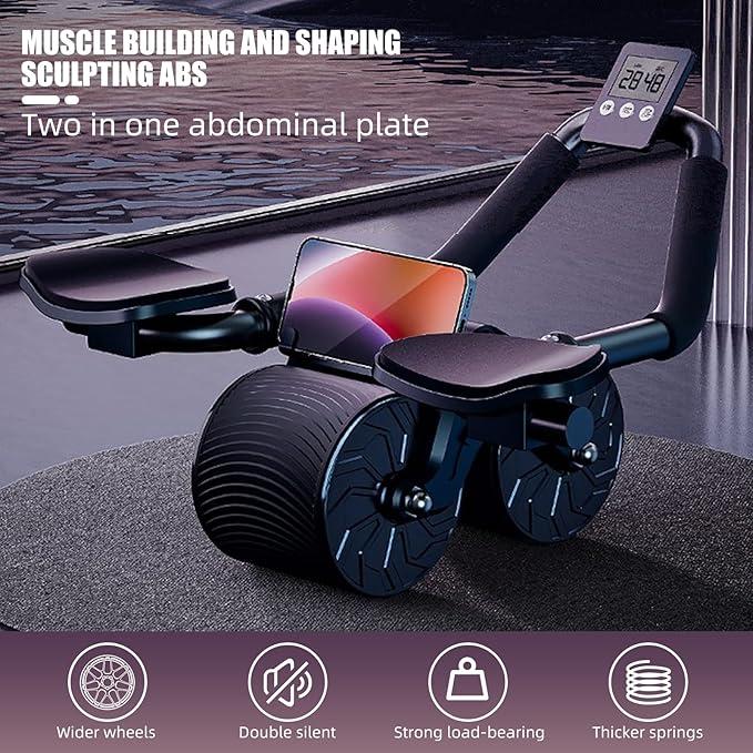 ab machine Abdominal workout Fitness Wheel for Core Muscles Training ab roller wheel core