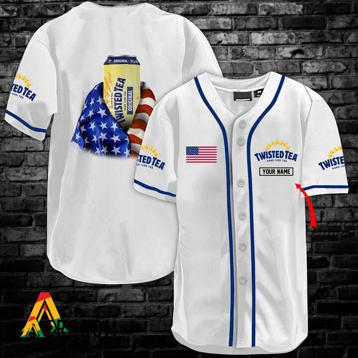 Premium Twisted Tea Baseball Jersey Gift For Sports Fans, Baseball Jersey For Men and Women, Baseball Jersey