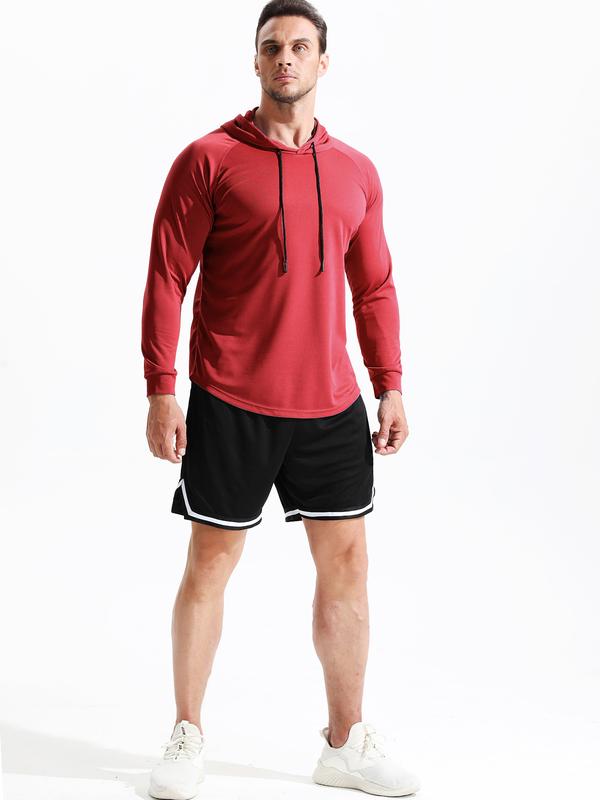 CADMUS Men's Running Shirts Workout Long Sleeve Shirts for Hiking, Fishing, Gym Hoodies sweatshirt athlete