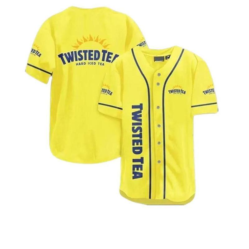 Premium Twisted Tea Baseball Jersey Gift For Sports Fans, Baseball Jersey For Men and Women, Baseball Jersey