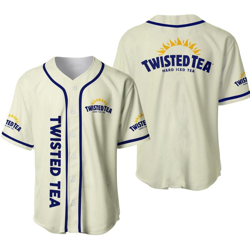 Premium Twisted Tea Baseball Jersey Gift For Sports Fans, Baseball Jersey For Men and Women, Baseball Jersey