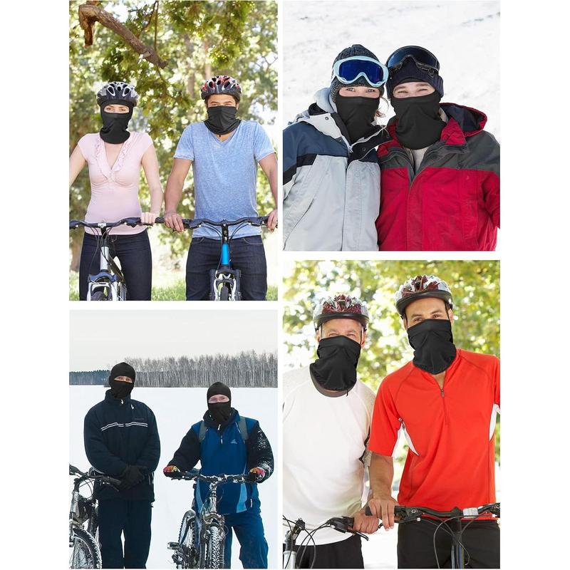 9 Count Ski Mask for Men Balaclava Face Mask Summer Face Mask Balaclava Full Face Mask Breathable Hood for Outdoor Use