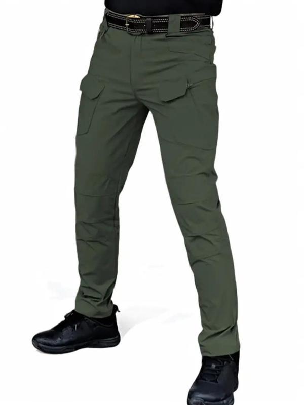 Durable Waterproof Tactical Cargo Pants for Men - Multi-Pocket Design for Outdoor Sports & Hiking