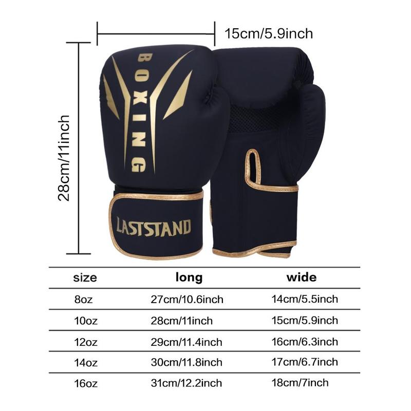 Professional Boxing Gloves, 1 Pair Professional Boxing Gloves for Men & Women, Boxing Training Gloves for Home Gym Workout