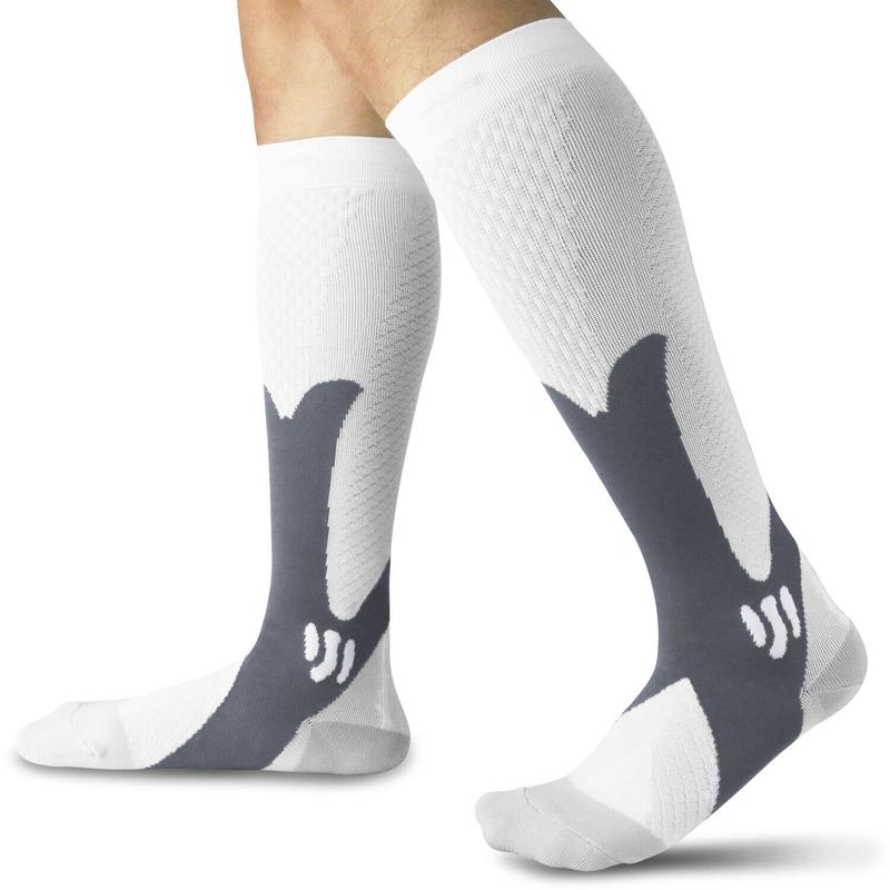 2 Pairs Sport  Socks Stockings Knee High Calf Leg For Men Women  Socks for Athletic Support