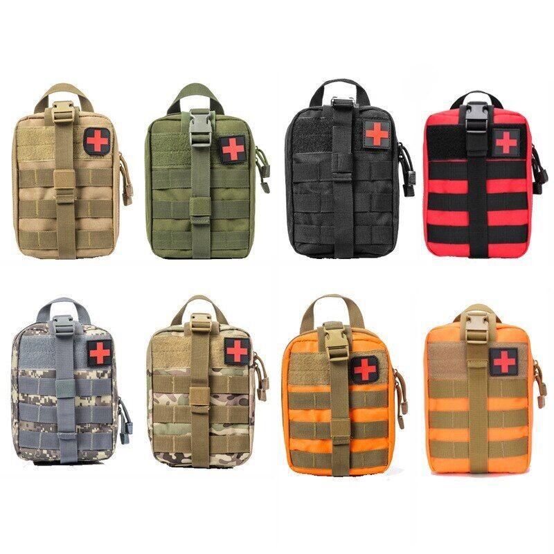 Outdoor First Aid Kit Tactical Molle Medical Bag Military EDC Waist Survival Bag