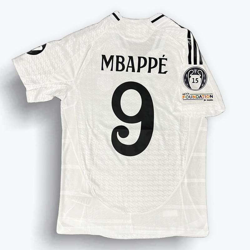 Soccer Jersey  Mbappe 9  Player version  Slim Fit (Size Up)