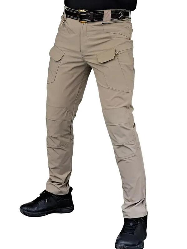 Durable Waterproof Tactical Cargo Pants for Men - Multi-Pocket Design for Outdoor Sports & Hiking