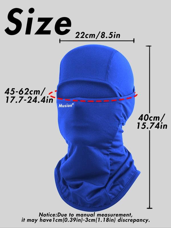 Unisex's Letter Pattern Sports Face Mask, Windproof Full Face Mask for Motorcycle, Bicycle & Snowboarding, Sports & Outdoor Clothing Accessories