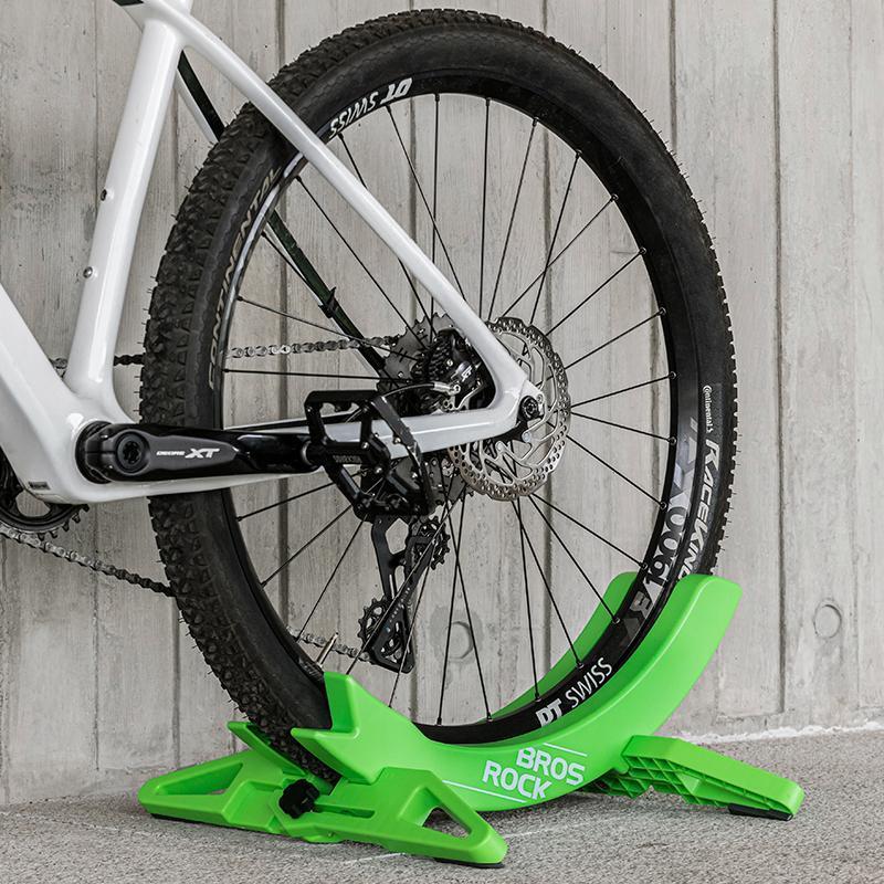 ROCKBROS Bike Floor Stand Adjustable for All 2.6-8cm(1.02’’-3.15’’) Width Bike Tires