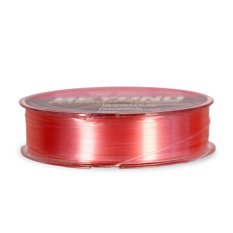 Beyond Fluorocarbon Leader Material 50YD - Pink