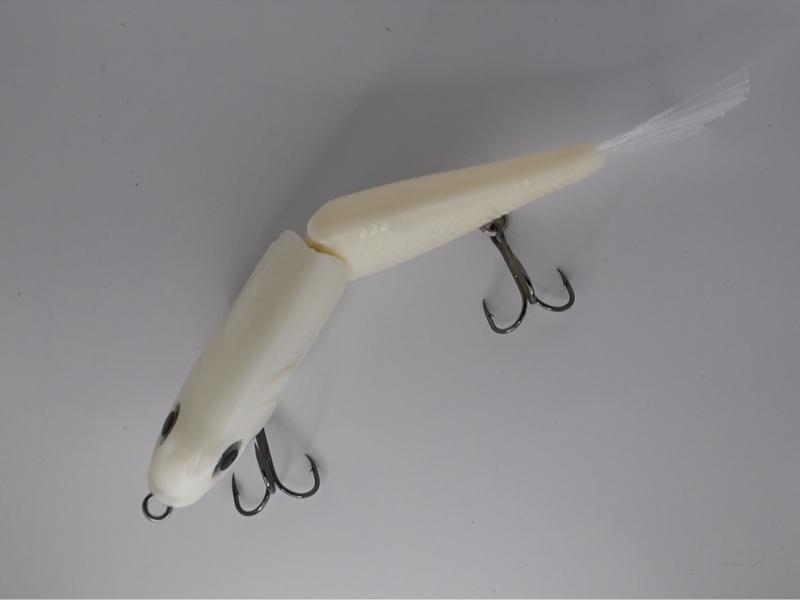 PBFish Glide Bait Slow Sinking Fishing Lure for Big Bass, Musky, Striped Bass & More 2.5oz 6