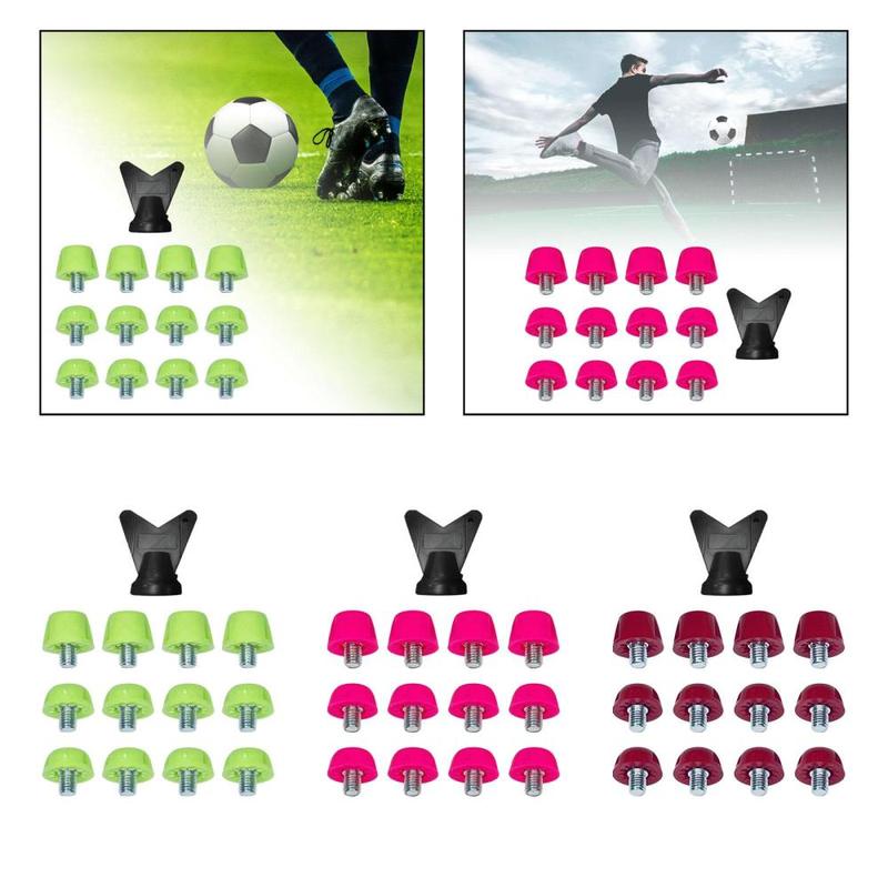 12x Replacement Spikes Football Shoe Studs M5 Thread Professional Nylon Football