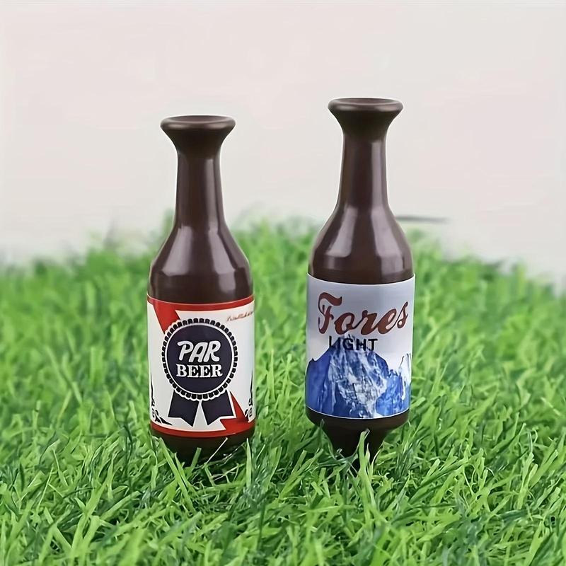 6 Counts Creative Beer Bottle Golf Tee - Durable, The Perfect Gift for Men and Golfers, Ideal for Bachelorette Parties, The Perfect Christmas Holiday Gift