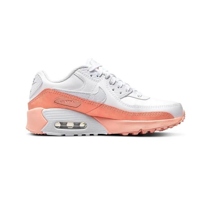 Men's Nike Air Max 90 LTR SE White Aura-Lt Madder Root (DM0956 100)